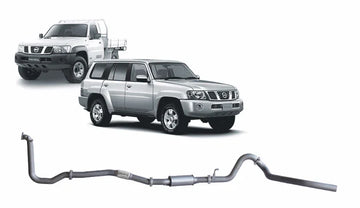 Redback Extreme Duty Exhaust for Nissan Patrol GU 3.0L (05/2000 - 10/2016) - Brixton 4x4 - Buy Online Now!